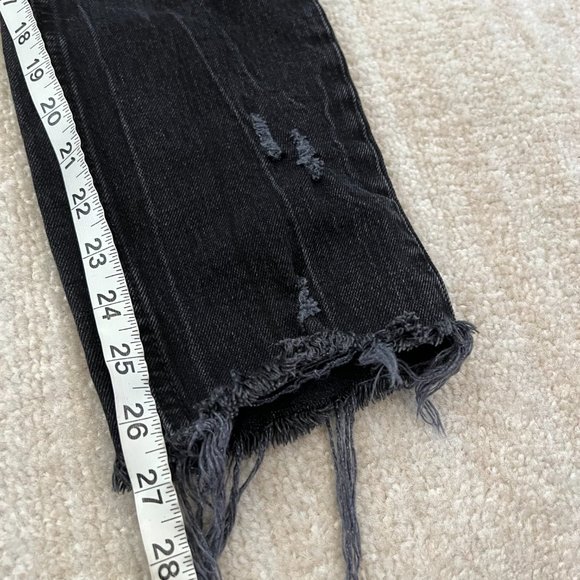 Abercrombie & Fitch High Rise Ripped Mom Jeans 26 / 2 Curve Love - Picture 5 of 10